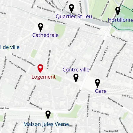 Jacobin-centre Ville-paisible-2 Couchages